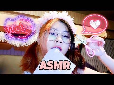 ASMR😊Scissor Sounds,Paper Cutting Sounds