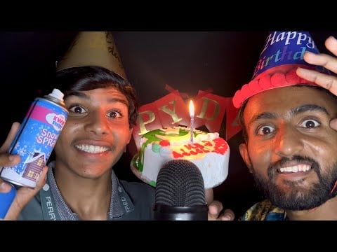 ASMR Today Is My Birthday 🎂 Celebration 
