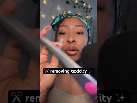 removing toxicity✨ #asmr #reiki #energyhealing #asmrforsleep #relax