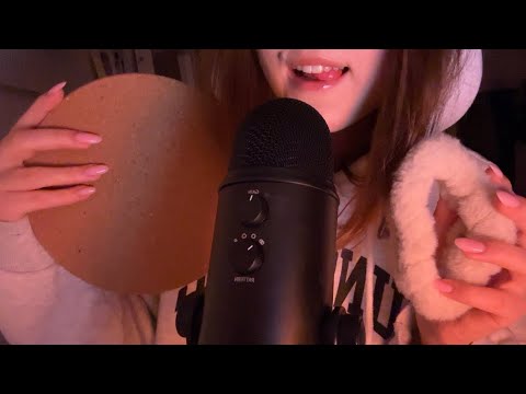 background asmr | tapping, finger fluttering, hand sounds, pencil writing (no talking)