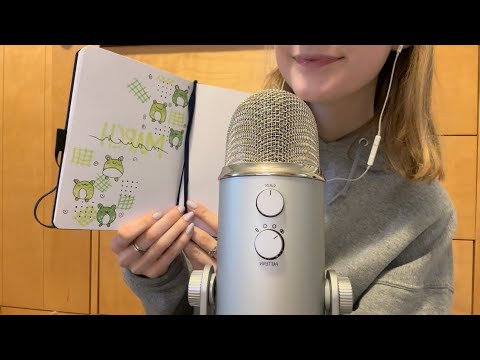 ASMR March 2024 Bullet Journal Spread 🐸