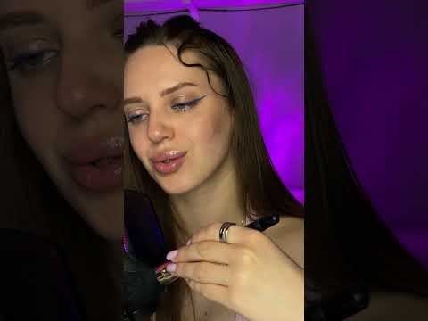 ASMR | Delicate Whispering & Brush Sound
