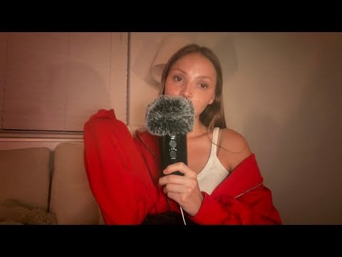 ASMR Tingly Whisper Ramble with Gum Chewing 
