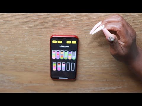 LEVEL 244 WATER SORT iPHONE GAME ASMR CHEWING GUM