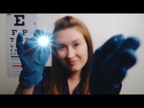 ASMR | Quick, Soft-Spoken Nursing Exam (Nurse Takes Care of You)