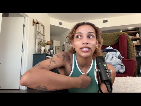 asmr ~ mic test + whisper ramble 💜