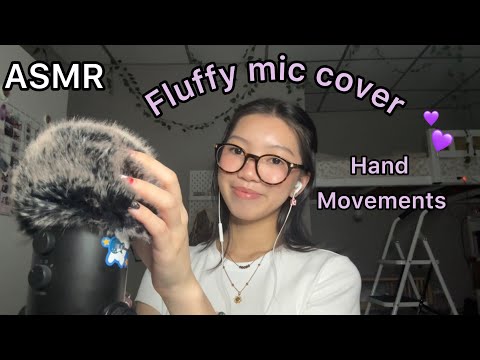 ASMR|Fluffy ￼Cover Triggers/Hand Movements