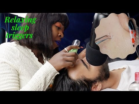 ASMR Rare & Super Attentive FACE NITPICKING Triggers {super zoomed ~ so tingly}