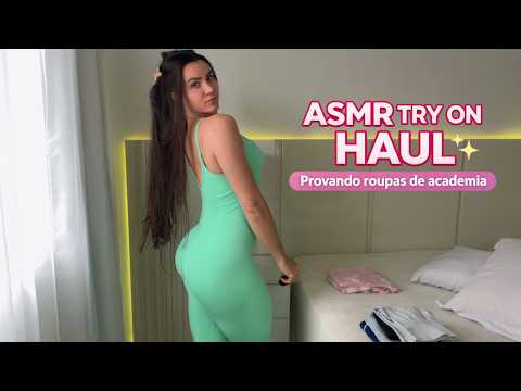 ASMR Gym Wear Try On Haul | SHEIN 😍
