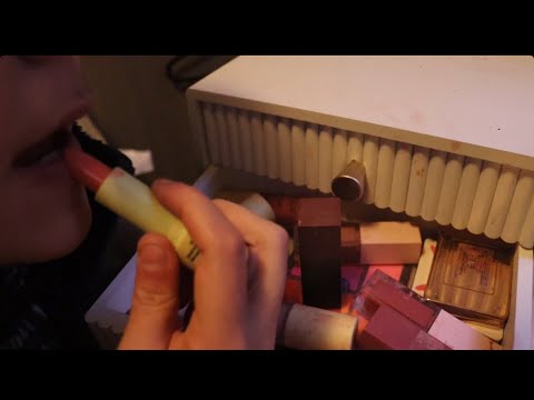 My makeup collection and storage  ASMR