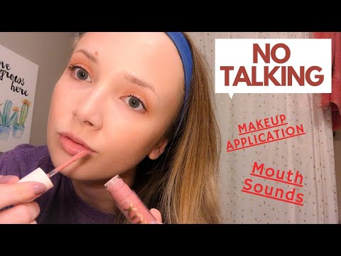 ASMR NO TALKING / GET READY WITH ME / MAKEUP ASMR