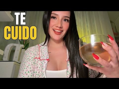 ASMR Tu MEJOR AMIGA 💕 te CUIDA y AYUDA a DORMIR 🛌 (soft spoken) 