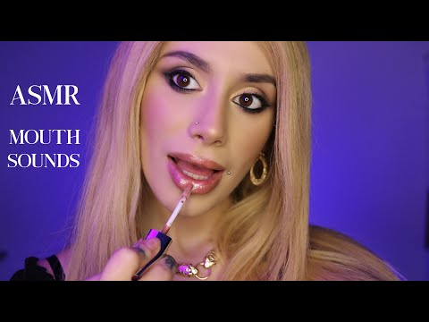 MOUTH SOUNDS, LIPGLOSS APPLICATION (sksk, tktk, ticotico, zaczac) ASMR