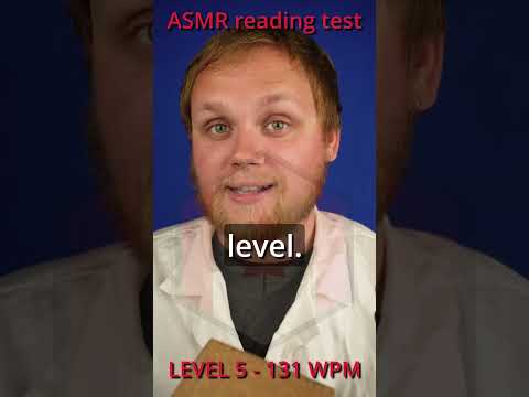 Can you read? LEVEL 5 #asmr