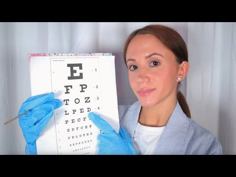 ASMR / Eye Examination (medical roleplay for sleep)