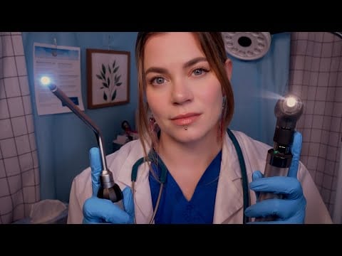 ASMR Head to Toe Full Body Exam | Medical Roleplay