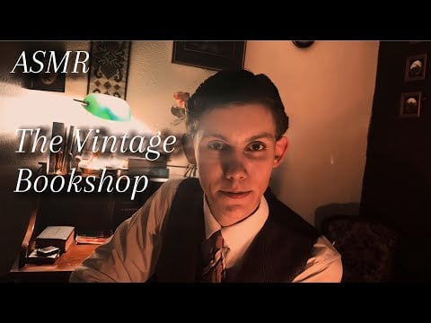 ASMR - Your first day at the bookshop! Soft spoken male roleplay asmr for sleep