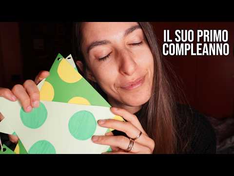 Organizzo il 1° COMPLEANNO di mio FIGLIO 🩵 ASMR ita