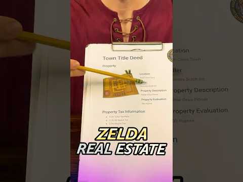 ZELDA REAL ESTATE options 🛖 #shorts