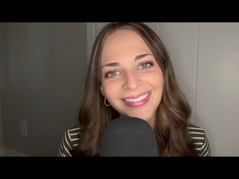 ASMR | Get Ready With Me💋(doing my makeup with classic whisper/ramble) 