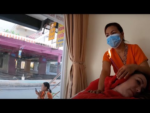Masaje de oídos y conoterapia en Pattaya, Tailandia 🇹🇭