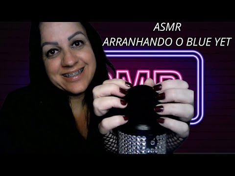 ASMR-ARRANHANDO O BLUE YET #asmr #sonsdeboca #relax #arrepios #relaxar #rumo20k