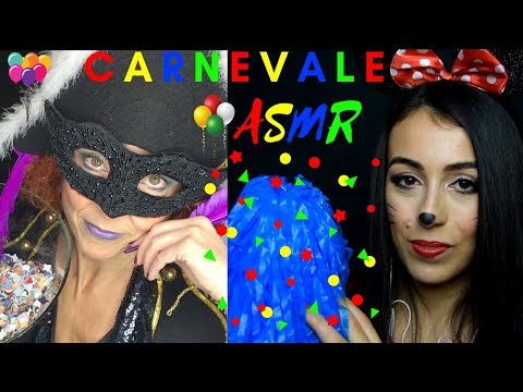 🎊 RILASSATI con questi SUONI di CARNEVALE 🎉 (ft. Arasulè ASMR)