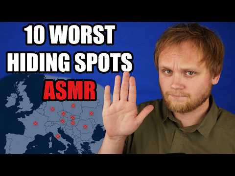 ASMR | 10 Worst Places Where to Hide a Body