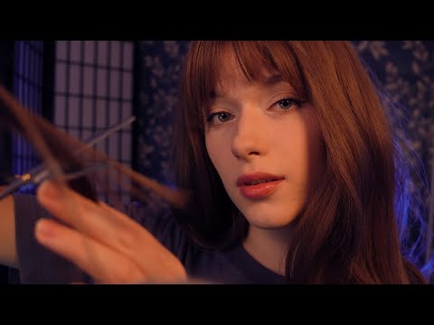ASMR Gently Cut Your Hair While You Sleep