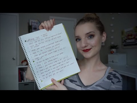 ASMR Tag - 25 Question Challenge - Soft Spoken