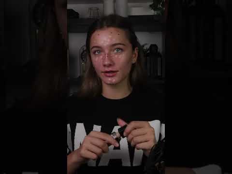 ASMR - DOING MY (STIPPLE) MAKEUP! #shorts