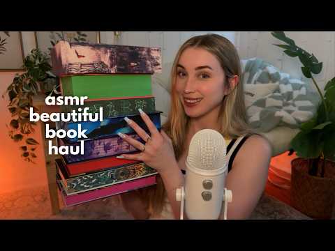 ASMR Beautiful Books Haul!