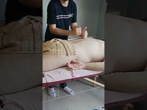 AMAZING BACK ASMR MASSAGE #shorts #asmr #massage #sleep