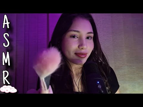 ASMR SONS DE BOCA EM CAMADAS + PINCEL NA TELA😴💋