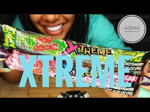 ASMR POP ROCKS XTREME SOUR | Crunchy Eating Sounds + Popping + Crackles + Crinkles | NO TALKING