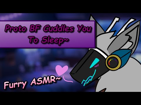 [Furry ASMR] [M4A] Protogen Boyfriend Cuddles You to Sleep!~