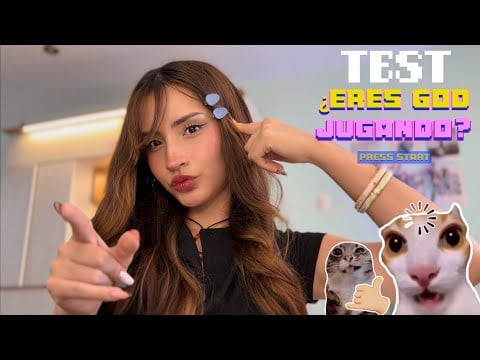 ASMR TEST SIGUE MIS INSTRUCCIONES para JUGAR y ayudarte a MIMIR 💕🕹️