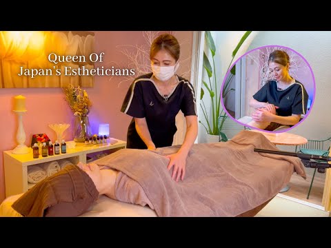 I FOUND THE QUEEN OF JAPAN'S ESTHETICIANS IN TOKYO, JAPAN (SOFT SPOKEN ASMR)