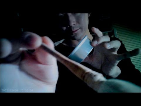 [ASMR]  顔がコツコツ気持ちいいけれど  [ゾッとするロールプレイ]
