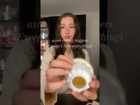 Asmr rating triggers 💤🎀 #asmr #relax #tingles #sleep #tapping #triggersforsleep #girly #scratching