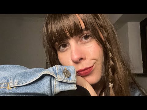 ASMR cozy close up whisper ramble 🤍