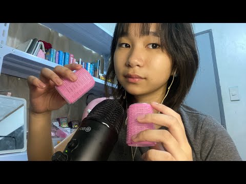 ASMR with hair rollers
