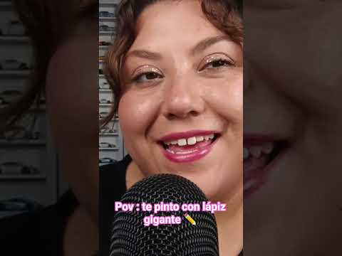 ASMR te pinto la carita ✏️🩷 #asmr #asmrmouth #sleep