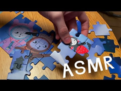 ASMR Me Struggling with a Puzzle for 5 y.o kids… for 32 Minutes 😭