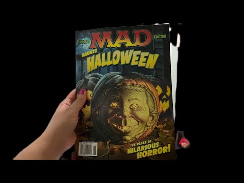 ASMR Halloween Magazine - Page Turning