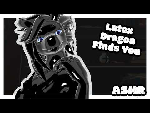 [Furry ASMR] Latex Dragon Girl Finds You Lurking in Her Mansion (Roleplay)