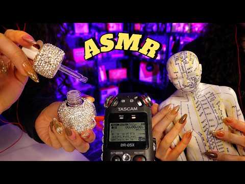 No talking ASMR💤{muitos gatilhos + sons de boca}🌙