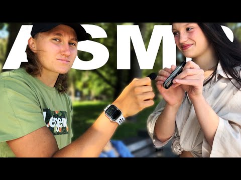 I asked strangers to do ASMR