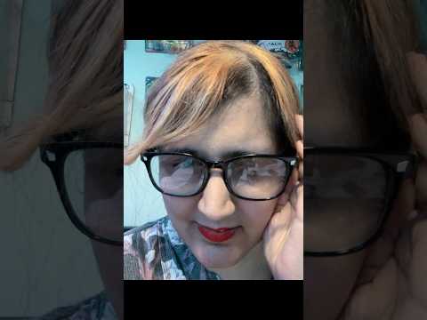 I dyed my hair blonde
