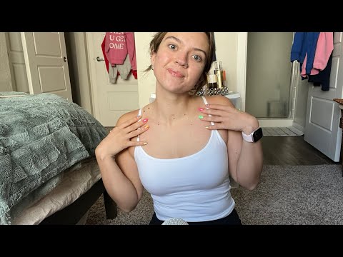 ASMR| 30 Minutes of Body Triggers- Fabric Scratching, Collarbone Tapping, Strap Snapping & More